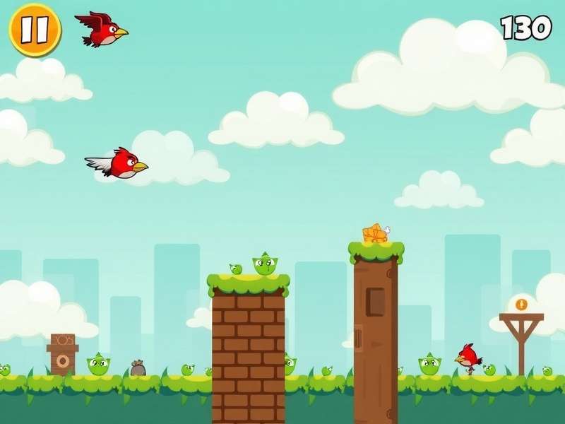 Flappy Bird game code screenshot showing Java programming