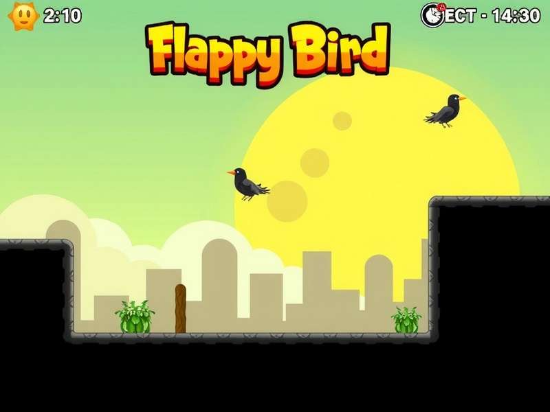 Flappy Bird game images showcasing high-definition graphics and fan art