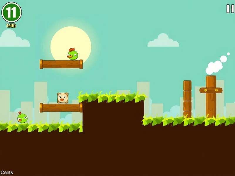 Flappy Bird control diagram showing tap mechanics