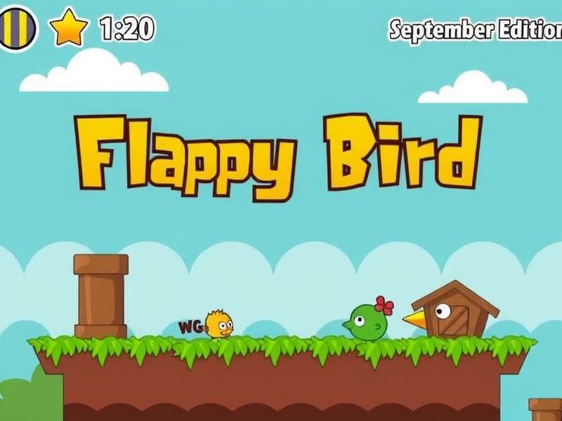 Flappy Bird September Edition Gameplay Screenshot