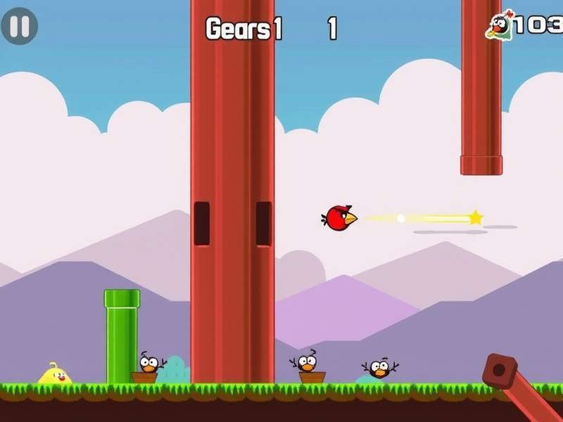 Screenshot of Code.org Flappy Bird game interface showing block coding