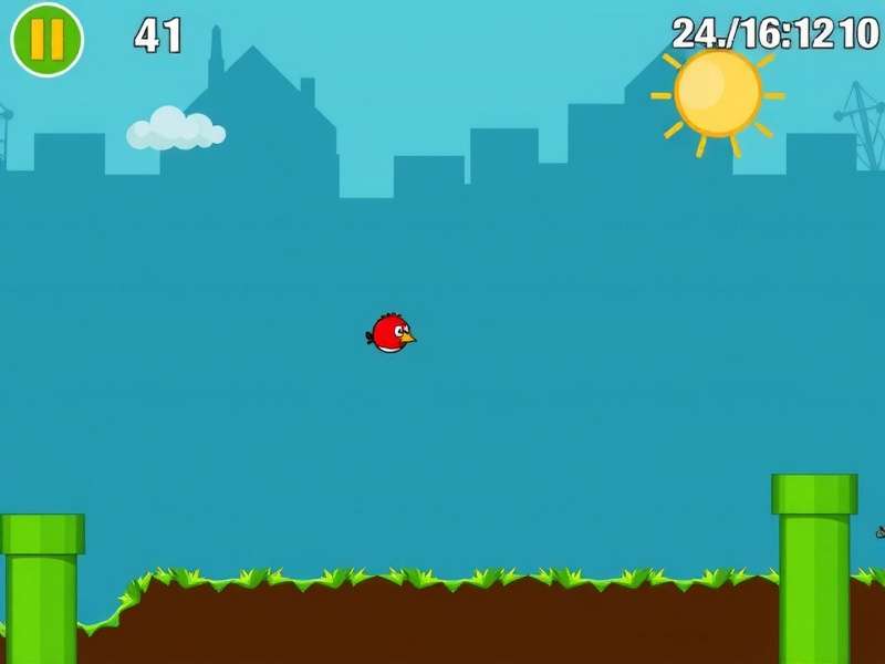 Flappy Bird Multiplayer Gameplay Screenshot