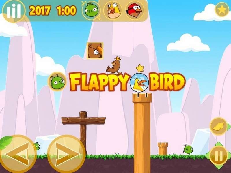 Flappy Bird Gameplay Screenshot