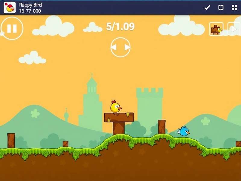 Scratch code blocks for background scrolling animation