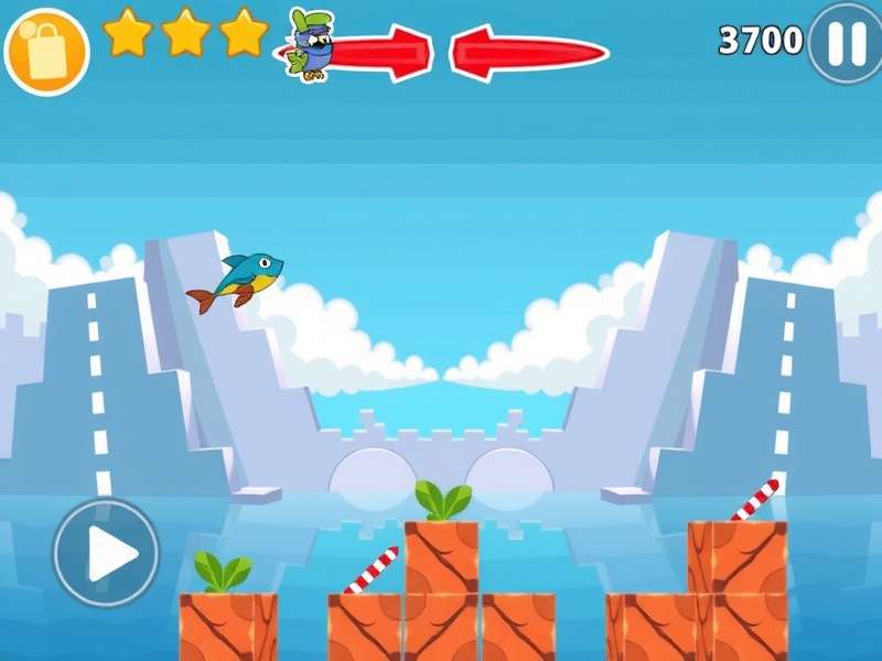 Flappy Bird game scene with pipes and the iconic bird — Flapp India edition