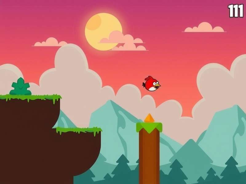 Blooket Flappy Bird gameplay screenshot showing the iconic bird navigating pipes