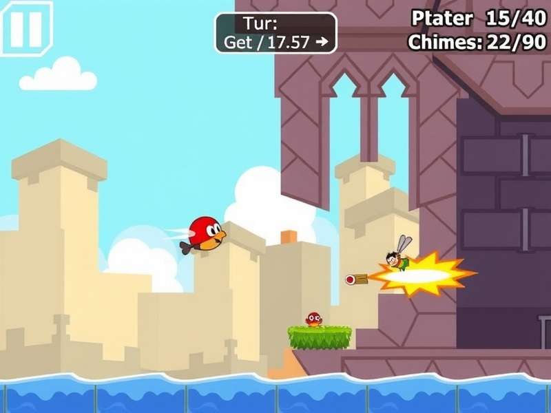 Flappy Bird mobile gameplay on a smartphone held by a player in India