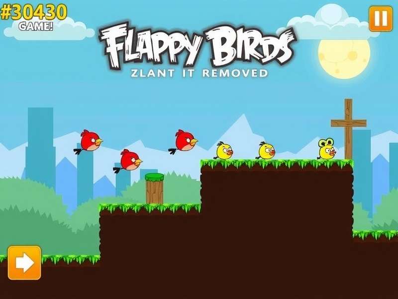 Flappy Bird Removed — the iconic bird and green pipes on a blue sky background, symbolizing the game's sudden disappearance.