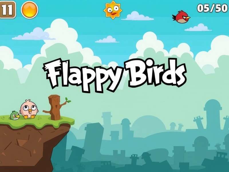 Flappy Bird Crazy Games collage showing mods, high scores and fan art