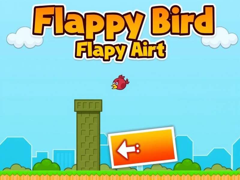 Flappy Bird game ending screen showing Game Over and final score