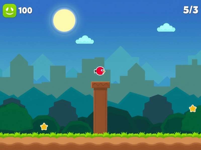 Play Flappy Bird On Poki — browser game screenshot with pipes and bird